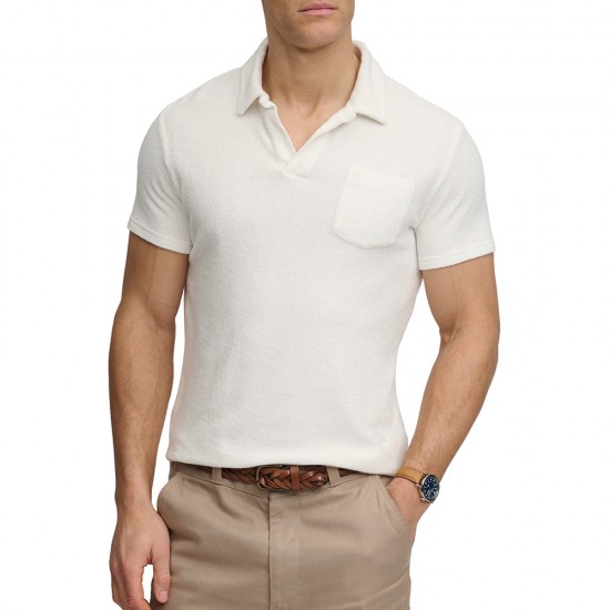 D4 STUD TOWELLING POLO ΜΠΛΟΥΖΑ ΑΝΔΡΙΚΟ