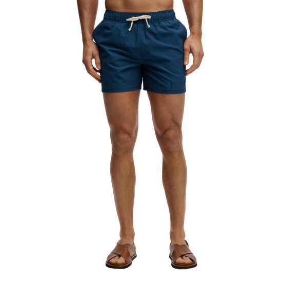 D4 STUD SEER SUCKER 15 SWIM SHORT ΜΑΓΙΟ ΑΝΔΡΙΚΟ