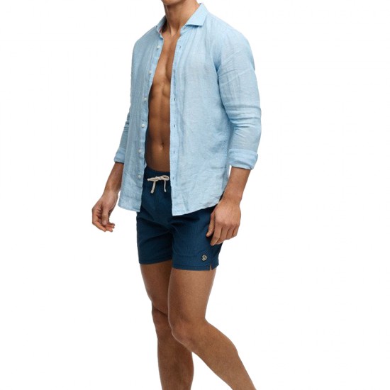 D4 STUD SEER SUCKER 15 SWIM SHORT ΜΑΓΙΟ ΑΝΔΡΙΚΟ
