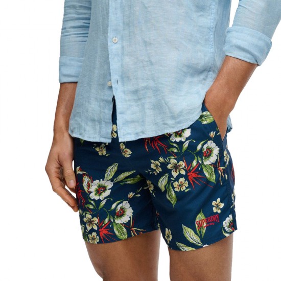D2 OVIN HAWAIIAN PRINT 16 SWIM SHORT ΜΑΓΙΟ ΑΝΔΡΙΚΟ D2 OVIN HAWAIIAN PRINT 16 SWIM SHORT ΜΑΓΙΟ ΑΝΔΡΙΚΟ