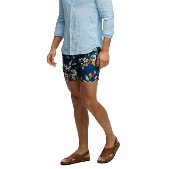 D2 OVIN HAWAIIAN PRINT 16 SWIM SHORT ΜΑΓΙΟ ΑΝΔΡΙΚΟ D2 OVIN HAWAIIAN PRINT 16 SWIM SHORT ΜΑΓΙΟ ΑΝΔΡΙΚΟ