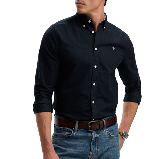 D1 PREPPY OXFORD L/S SHIRT ΠΟΥΚΑΜΙΣΟ ΑΝΔΡΙΚΟ