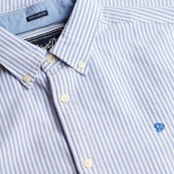 D2 STUD PREPPY OXFORD S/S SHIRT ΠΟΥΚΑΜΙΣΟ ΑΝΔΡΙΚΟ