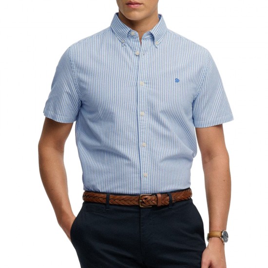 D2 STUD PREPPY OXFORD S/S SHIRT ΠΟΥΚΑΜΙΣΟ ΑΝΔΡΙΚΟ D2 STUD PREPPY OXFORD S/S SHIRT ΠΟΥΚΑΜΙΣΟ ΑΝΔΡΙΚΟ