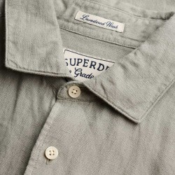 D2 STUD RIVIERA L/S LINEN SHIRT ΠΟΥΚΑΜΙΣΟ ΑΝΔΡΙΚΟ