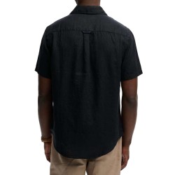 D3 STUD RIVIERA S/S LINEN SHIRT ΠΟΥΚΑΜΙΣΟ ΑΝΔΡΙΚΟ