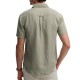 D3 STUD RIVIERA S/S LINEN SHIRT ΠΟΥΚΑΜΙΣΟ ΑΝΔΡΙΚΟ