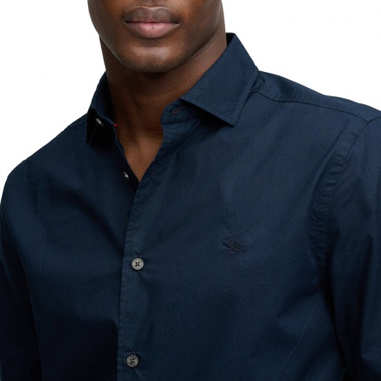 D2 CUT AWAY POPLIN L/S SHIRT ΠΟΥΚΑΜΙΣΟ ΑΝΔΡΙΚΟ