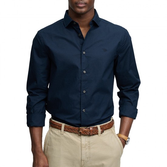 D2 CUT AWAY POPLIN L/S SHIRT ΠΟΥΚΑΜΙΣΟ ΑΝΔΡΙΚΟ