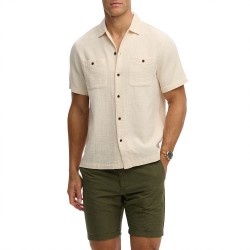 D2 STUD MERCHANT TEXTURED S/S SHIRT ΠΟΥΚΑΜΙΣΟ ΑΝΔΡ