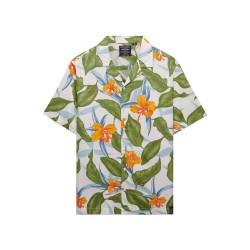 D1 OVIN HAWAIIAN PRINT S/S SHIRT ΠΟΥΚΑΜΙΣΟ ΑΝΔΡΙΚΟ