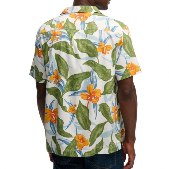 D1 OVIN HAWAIIAN PRINT S/S SHIRT ΠΟΥΚΑΜΙΣΟ ΑΝΔΡΙΚΟ