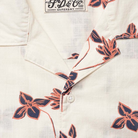 D1 OVIN CABANA POOLSIDE S/S SHIRT ΠΟΥΚΑΜΙΣΟ ΑΝΔΡΙΚ