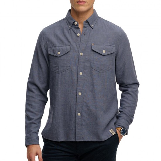 D2 STUD MERCHANT LITE L/S SHIRT ΠΟΥΚΑΜΙΣΟ ΑΝΔΡΙΚΟ