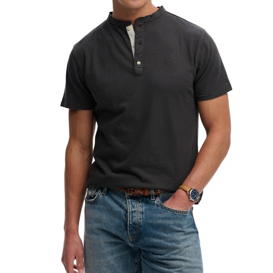 D2 OVIN CLASSIC COTTON LIN SS GRANDAD ΜΠΛΟΥΖΑ ΑΝΔΡ D2 OVIN CLASSIC COTTON LIN SS GRANDAD ΜΠΛΟΥΖΑ ΑΝΔΡ