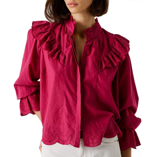 PEPE JEANS BELLA SHIRT ΠΟΥΚΑΜΙΣΟ ΓΥΝΑΙΚΕΙΟ