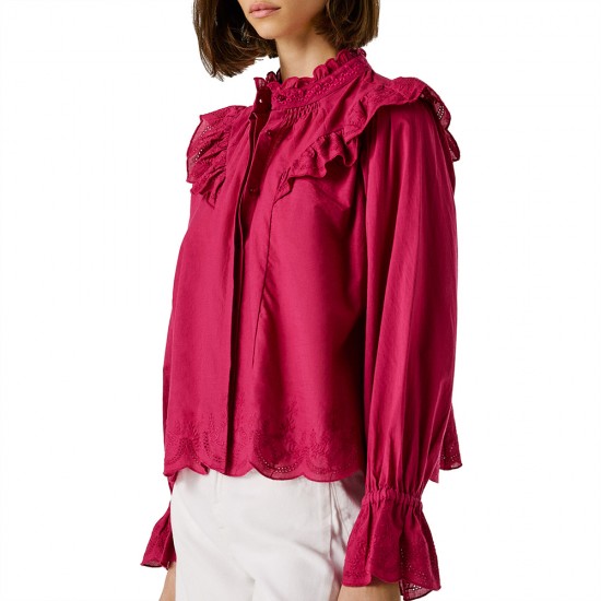 PEPE JEANS BELLA SHIRT ΠΟΥΚΑΜΙΣΟ ΓΥΝΑΙΚΕΙΟ