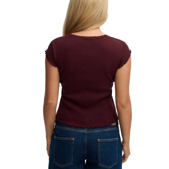 D2 OVIN ATH ESS SQUARE NECK TEE ΜΠΛΟΥΖΑ ΓΥΝΑΙΚΕΙΟ