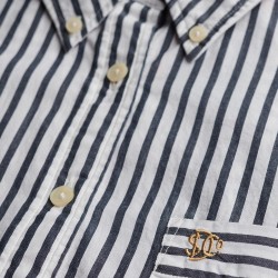 D1 STUD POPLIN RELAXED L/S SHIRT ΠΟΥΚΑΜΙΣΟ ΓΥΝΑΙΚΕ