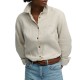 D2 STUD PREMIUM LINEN BOYFRIEND SHIRT ΠΟΥΚΑΜΙΣΟ ΓΥ D2 STUD PREMIUM LINEN BOYFRIEND SHIRT ΠΟΥΚΑΜΙΣΟ ΓΥ