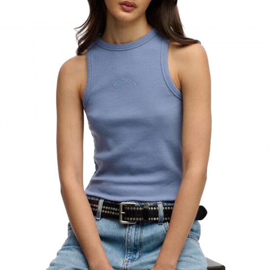 D3 OVIN ESSENTIAL LOGO RACER VEST ΜΠΛΟΥΖΑ ΓΥΝΑΙΚΕΙ