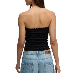 D3 OVIN SMOCKED JERSEY BANDEAU ΜΠΛΟΥΖΑ ΓΥΝΑΙΚΕΙΟ