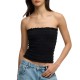 D3 OVIN SMOCKED JERSEY BANDEAU ΜΠΛΟΥΖΑ ΓΥΝΑΙΚΕΙΟ