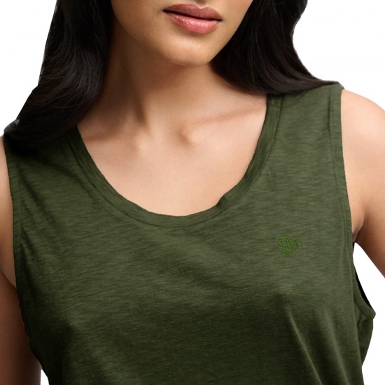 D2 STUD SCOOP NECK TANK ΜΠΛΟΥΖΑ ΓΥΝΑΙΚΕΙΟ