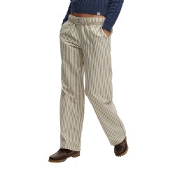 D2 OVIN COTTON STRIPE ELASTIC TROUSER ΠΑΝΤΕΛΟΝΙ ΓΥ