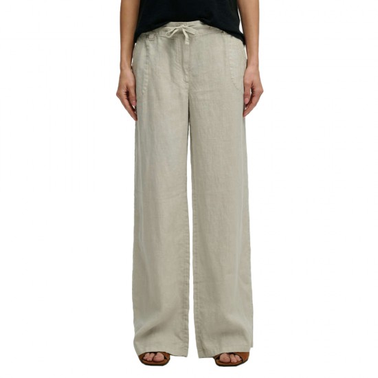 D2 STUD LINEN LOW RISE PANT ΠΑΝΤΕΛΟΝΙ ΓΥΝΑΙΚΕΙΟ