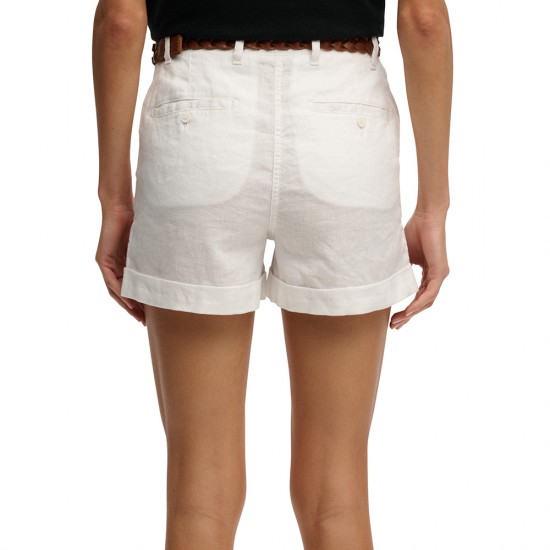 D2 STUD MID RISE LINEN SHORT ΣΟΡΤΣ ΓΥΝΑΙΚΕΙΟ