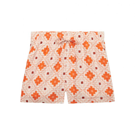 D4 OVIN COTTON PRINTED BEACH SHORT ΣΟΡΤΣ ΓΥΝΑΙΚΕΙΟ D4 OVIN COTTON PRINTED BEACH SHORT ΣΟΡΤΣ ΓΥΝΑΙΚΕΙΟ