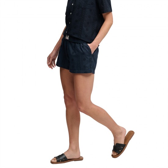 D4 OVIN COTTON BRODERIE BEACH SHORTS ΣΟΡΤΣ ΓΥΝΑΙΚΕ