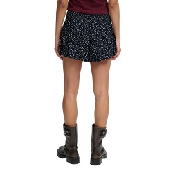 D4 OVIN PRINTED MINI SMOCKED SHORTS ΣΟΡΤΣ ΓΥΝΑΙΚΕΙ
