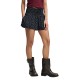 D4 OVIN PRINTED MINI SMOCKED SHORTS ΣΟΡΤΣ ΓΥΝΑΙΚΕΙ