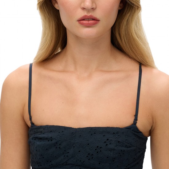 D4 OVIN BRODERIE CAMI MINI DRESS ΦΟΡΕΜΑ ΓΥΝΑΙΚΕΙΟ