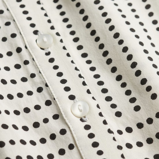 D2 OVIN PRINT BTN DOWN CAMI MIDI DRESS ΦΟΡΕΜΑ ΓΥΝΑ