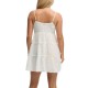 D4 OVIN CHEESECLOTH TIERED MINI DRESS ΦΟΡΕΜΑ ΓΥΝΑΙ