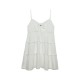 D4 OVIN CHEESECLOTH TIERED MINI DRESS ΦΟΡΕΜΑ ΓΥΝΑΙ