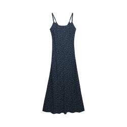 D2 OVIN PRINTED CAMI MAXI DRESS ΦΟΡΕΜΑ ΓΥΝΑΙΚΕΙΟ