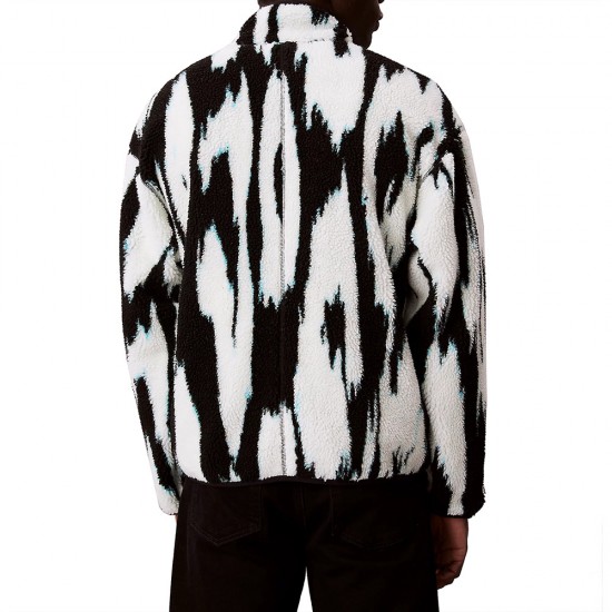 CALVIN KLEIN LS JAQUARD 3 SHERPA JACKET CALVIN KLEIN LS JAQUARD 3 SHERPA JACKET