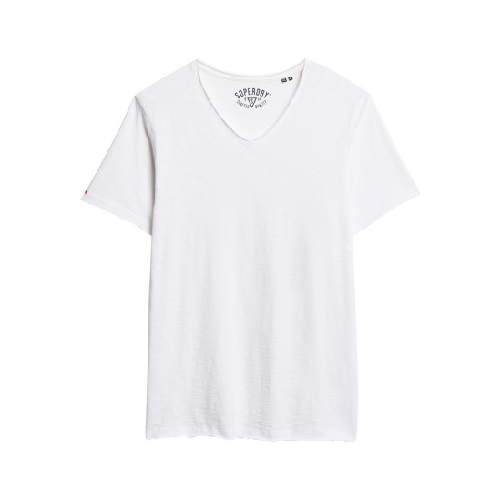 D3 STUD RAW EDGE SLUB V T SHIRT ΜΠΛΟΥΖΑ ΑΝΔΡΙΚΟ