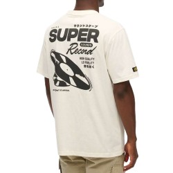 D1 OVIN RECORD LABEL OVERSIZED TEE ΜΠΛΟΥΖΑ ΑΝΔΡΙΚΟ