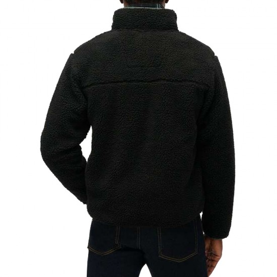 D2 OVIN VINTAGE RETRO FULL ZIP FLEECE ΦΟΥΤΕΡ ΑΝΔΡΙ