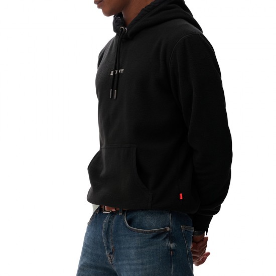 D1 OVIN MICRO LOGO FLEECE HOOD ΦΟΥΤΕΡ ΑΝΔΡΙΚΟ