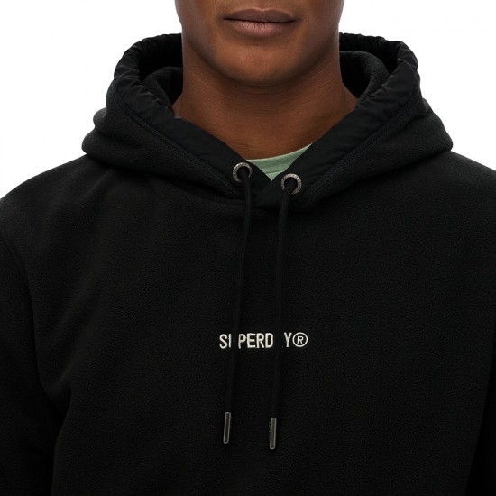 D1 OVIN MICRO LOGO FLEECE HOOD ΦΟΥΤΕΡ ΑΝΔΡΙΚΟ