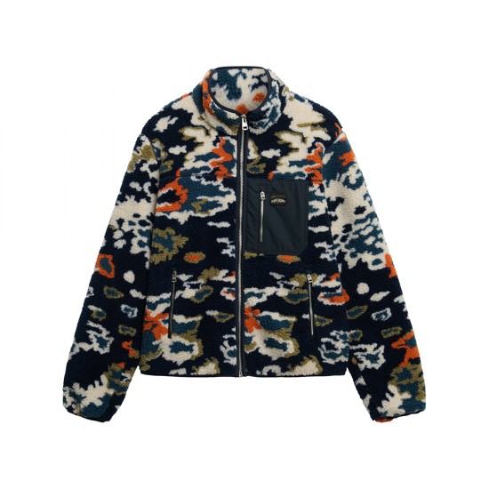 D2 OVIN PRINTED FLEECE ZIP THRU ΜΠΟΥΦΑΝ ΑΝΔΡΙΚΟ