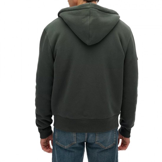 D1 BORG LINED ZIPHOOD ΦΟΥΤΕΡ ΑΝΔΡΙΚΟ