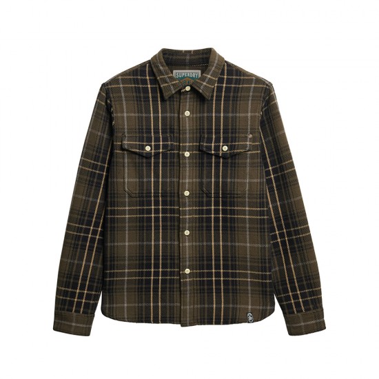 D3 STUD MERCHANT HEAVY CHECKED SHIRT ΠΟΥΚΑΜΙΣΟ ΑΝΔ