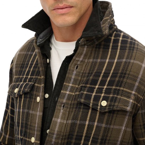 D3 STUD MERCHANT HEAVY CHECKED SHIRT ΠΟΥΚΑΜΙΣΟ ΑΝΔ